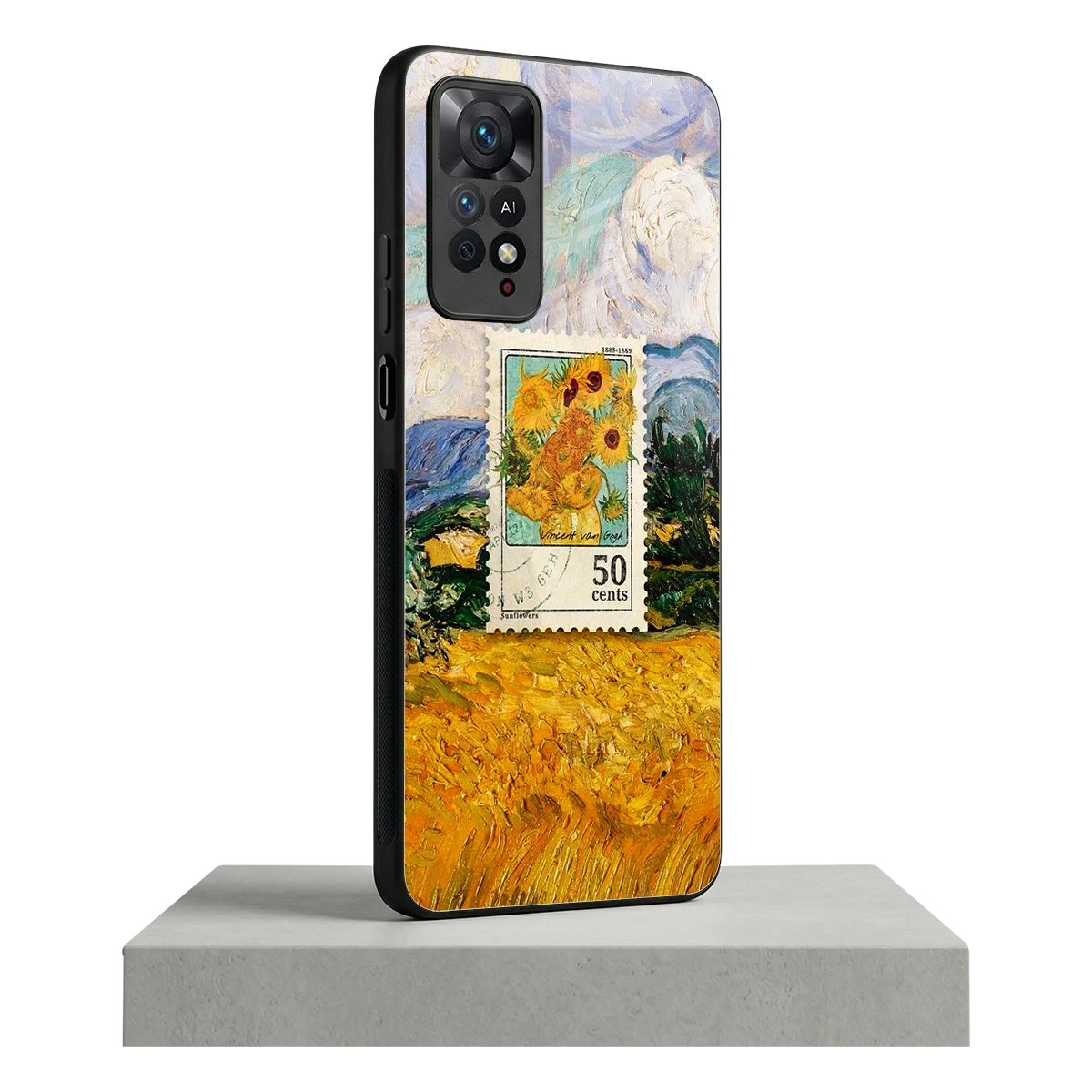 50 Cents redmi note 11 pro mobile cover | shockproof glass phone case