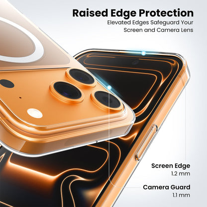 Anti Yellow Magsafe Clear Case for iPhone 17 Pro Max