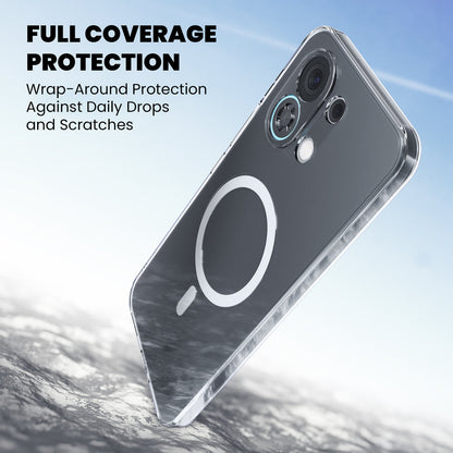 Anti Yellow Magsafe Clear Case for Oppo Reno 12