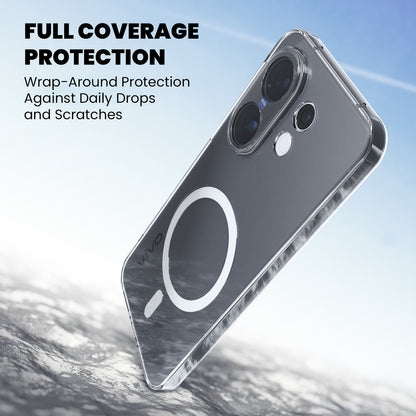 Anti Yellow Magsafe Clear Case for Vivo T4 Pro