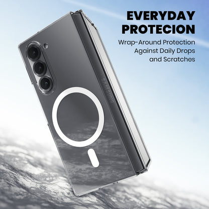 Anti Yellow Magsafe Clear Case for Samsung  Galaxy Z Fold 5