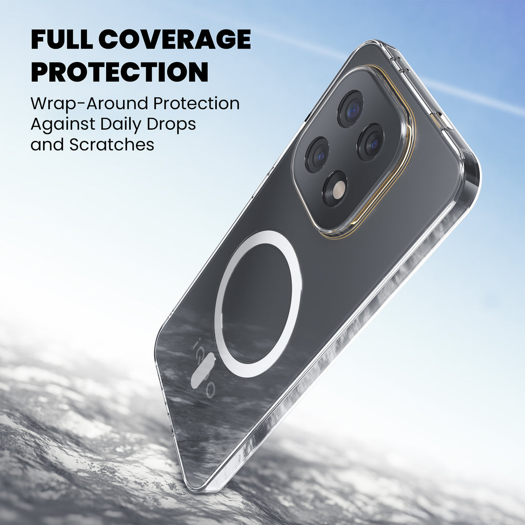 Anti Yellow Magsafe Clear Case for IQOO Neo Z10R