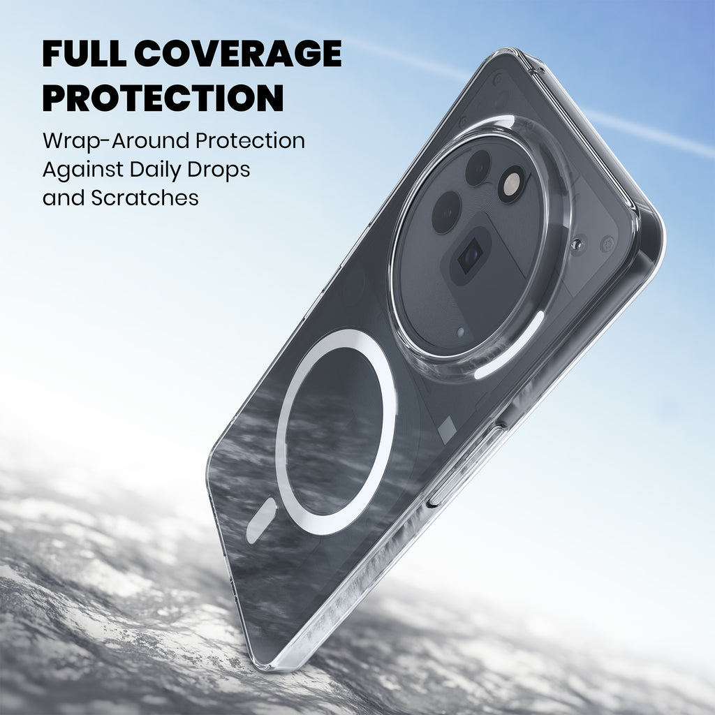 Anti Yellow Magsafe Clear Case for Nothing Phone 3a Pro