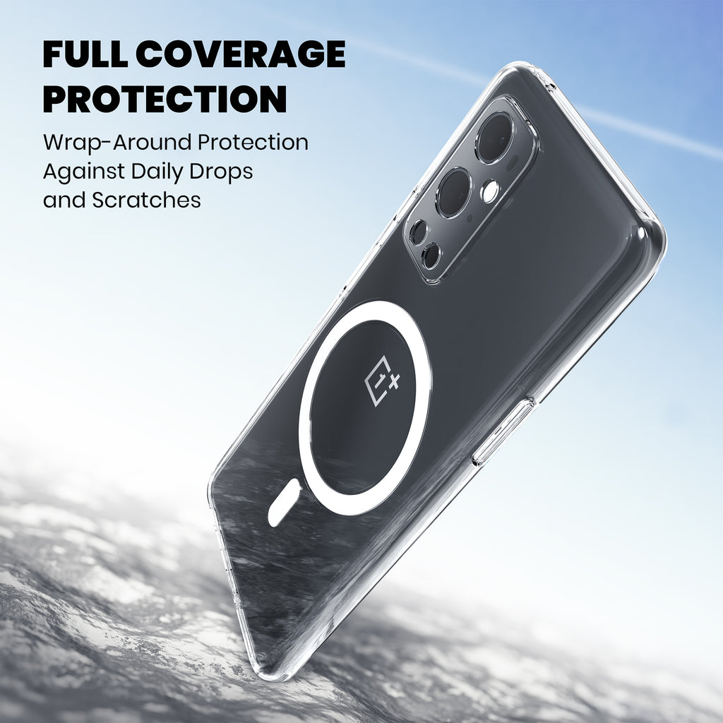 Anti Yellow Magsafe Clear Case for OnePlus 9R
