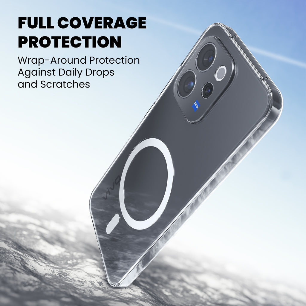 Anti Yellow Magsafe Clear Case for Vivo V70