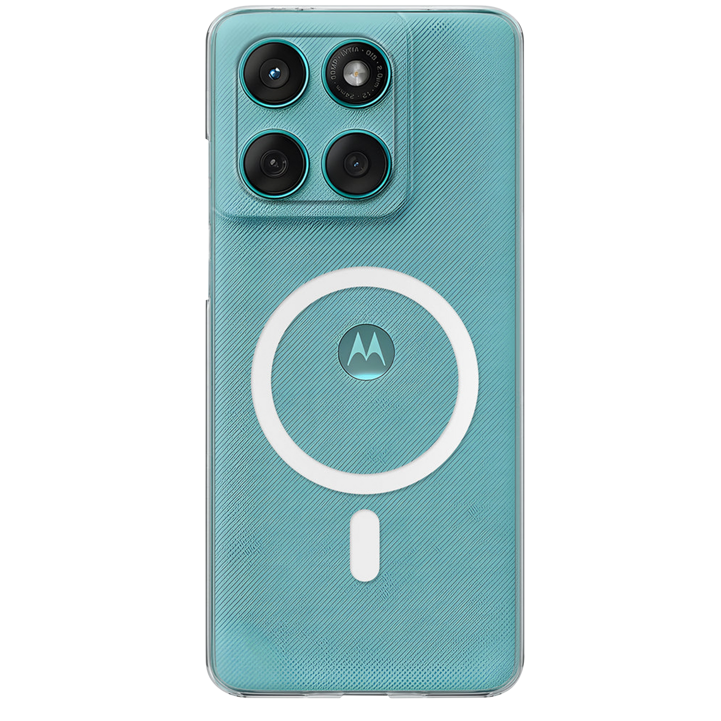 Anti Yellow Magsafe Clear Case for Motorola Edge 60 Fusion