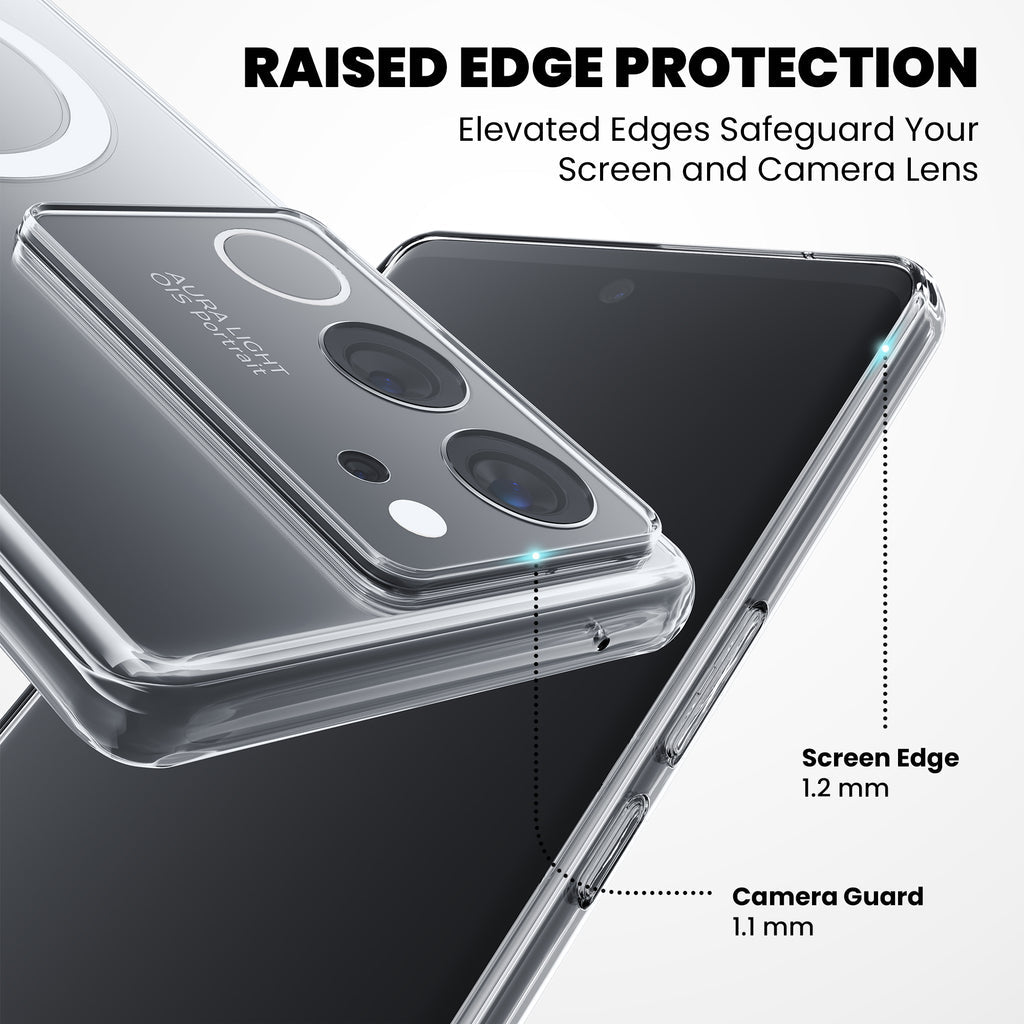 Anti Yellow Magsafe Clear Case for Vivo Y31 Pro 5G