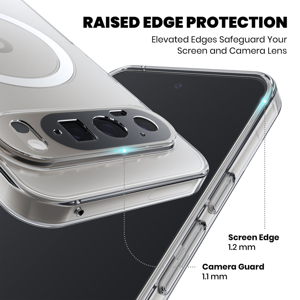 Anti Yellow Magsafe Clear Case for Google Pixel 10 Pro XL