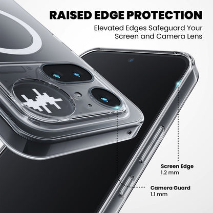 Anti Yellow Magsafe Clear Case for Nothing Phone 4A Pro