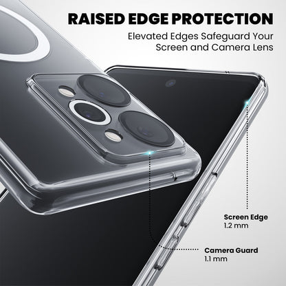 Anti Yellow Magsafe Clear Case for Realme 15t