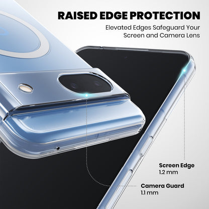 Anti Yellow Magsafe Clear Case for Google Pixel 7A