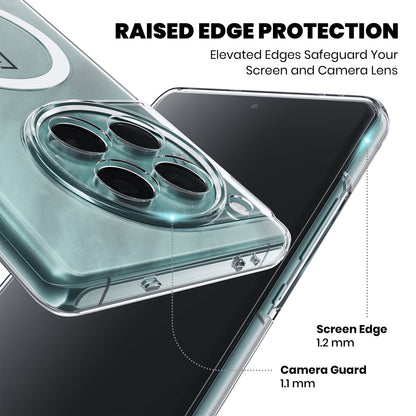 Anti Yellow Magsafe Clear Case for OnePlus 12