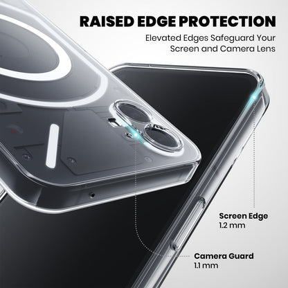 Anti Yellow Magsafe Clear Case for Nothing Phone 2