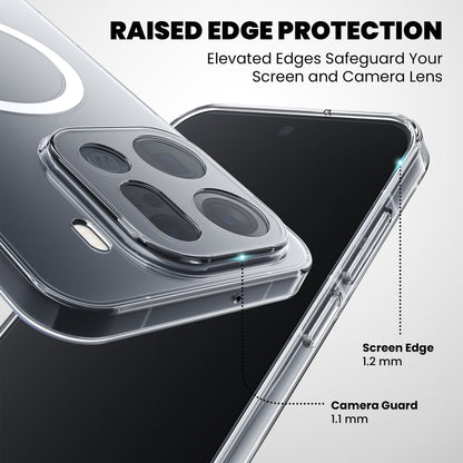 Anti Yellow Magsafe Clear Case for Oppo A5 Pro