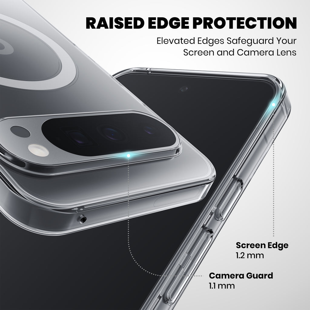 Anti Yellow Magsafe Clear Case for Google Pixel 9