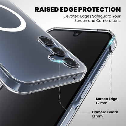 Anti Yellow Magsafe Clear Case for Samsung Galaxy A55 5G