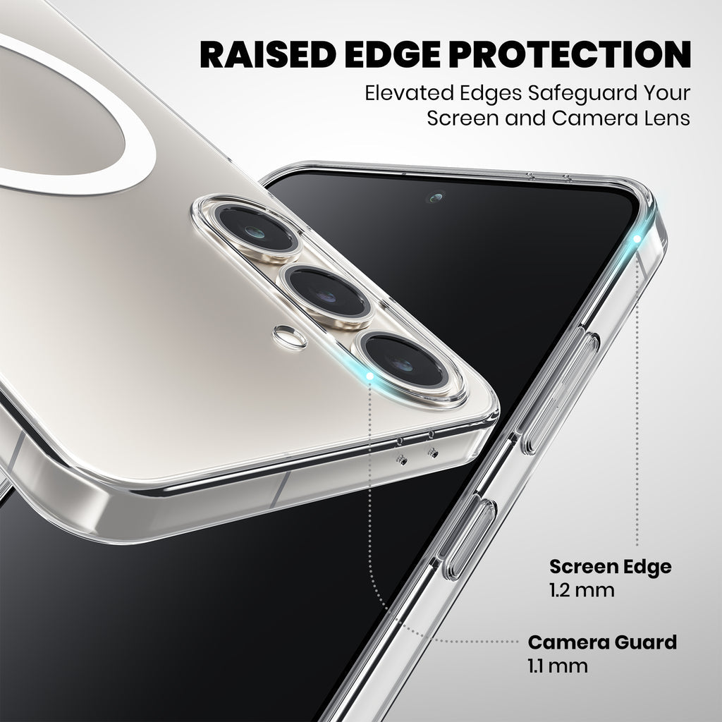 Anti Yellow Magsafe Clear Case for Samsung Galaxy S25