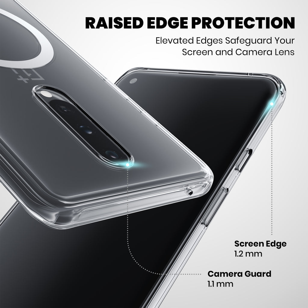 Anti Yellow Magsafe Clear Case for OnePlus 7 Pro