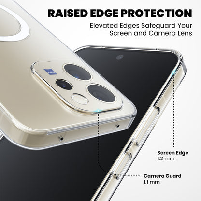 Anti Yellow Magsafe Clear Case for Vivo V70