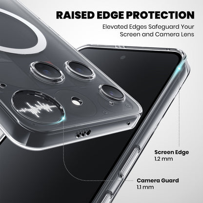 Anti Yellow Magsafe Clear Case for Nothing Phone 3