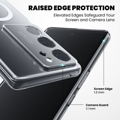 Anti Yellow Magsafe Clear Case for Vivo Y400 5G