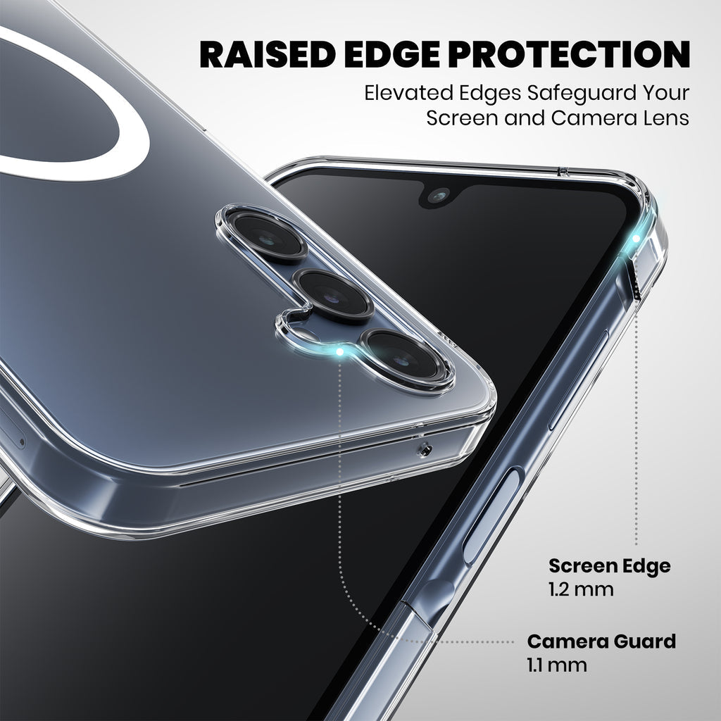 Anti Yellow Magsafe Clear Case for Samsung Galaxy A25 5G