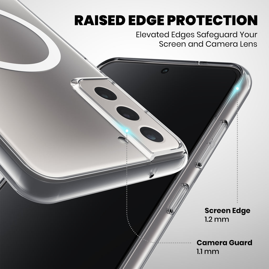 Anti Yellow Magsafe Clear Case for Samsung Galaxy S21 FE 5G