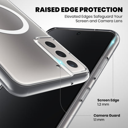 Anti Yellow Magsafe Clear Case for Samsung Galaxy S21 FE 5G