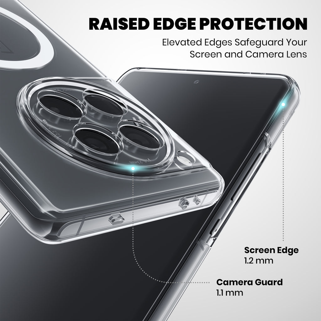 Anti Yellow Magsafe Clear Case for OnePlus 11R