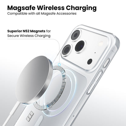 Anti Yellow Magsafe Clear Case for iPhone 17 Pro Max