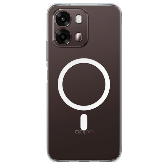 Anti Yellow Magsafe Clear Case for Oppo A6 Pro