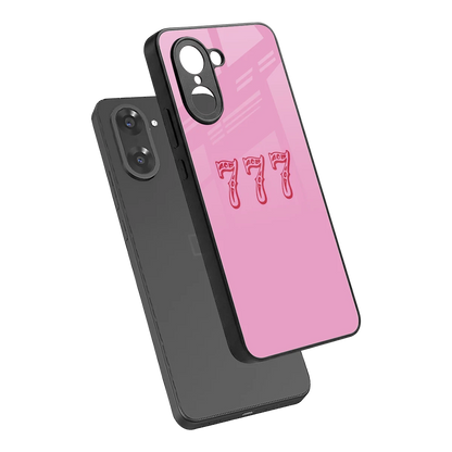 777 sleek oneplus nord ce5 5g cover with tempered glass back and TPU edges