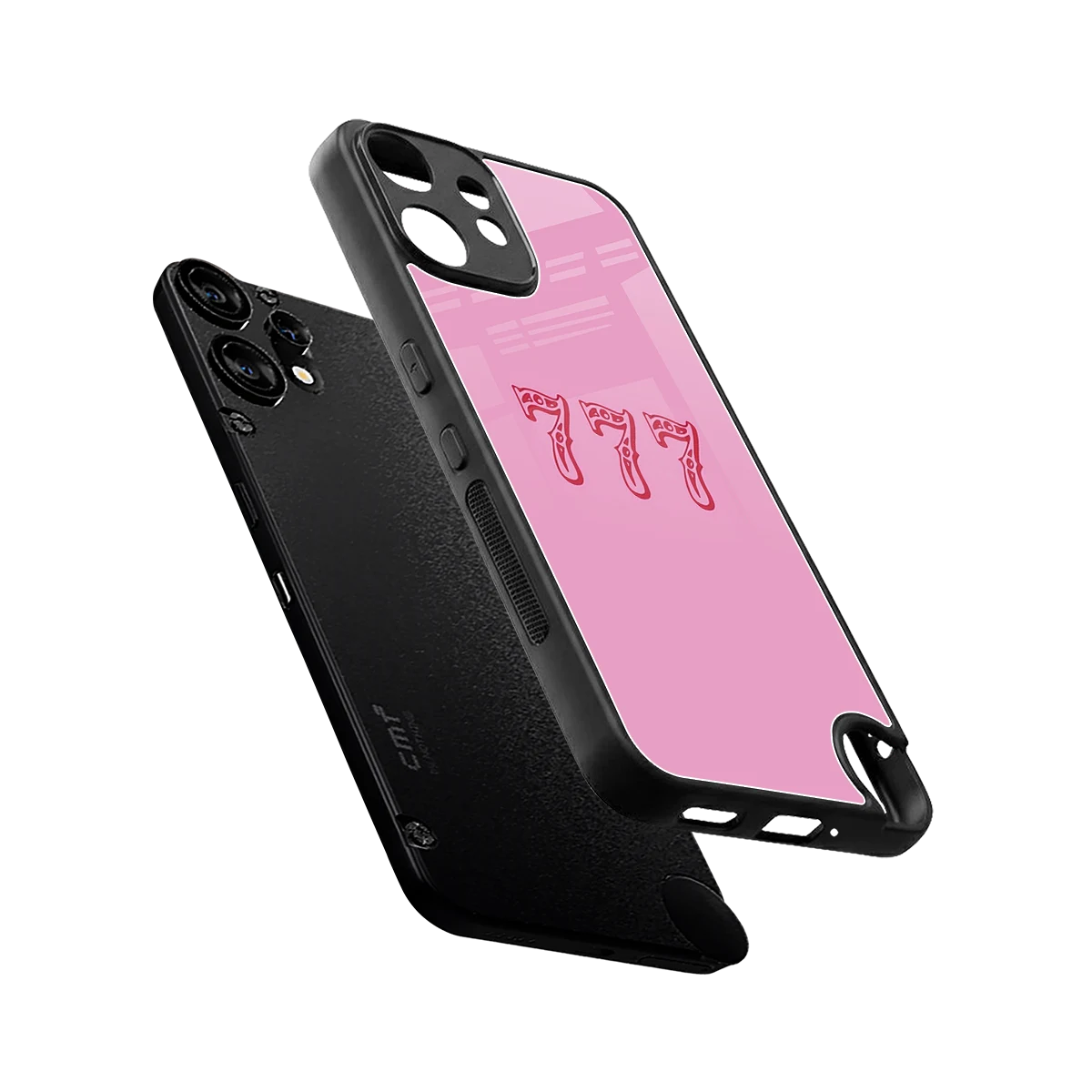 777 sleek cmf nothing phone 2 pro cover with tempered glass back and TPU edges