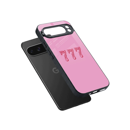 777 sleek google pixel 10 pro xl cover with tempered glass back and TPU edges