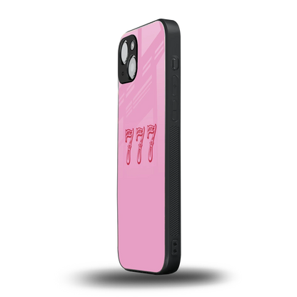 777 iphone 14 plus mobile cover | shockproof glass phone case