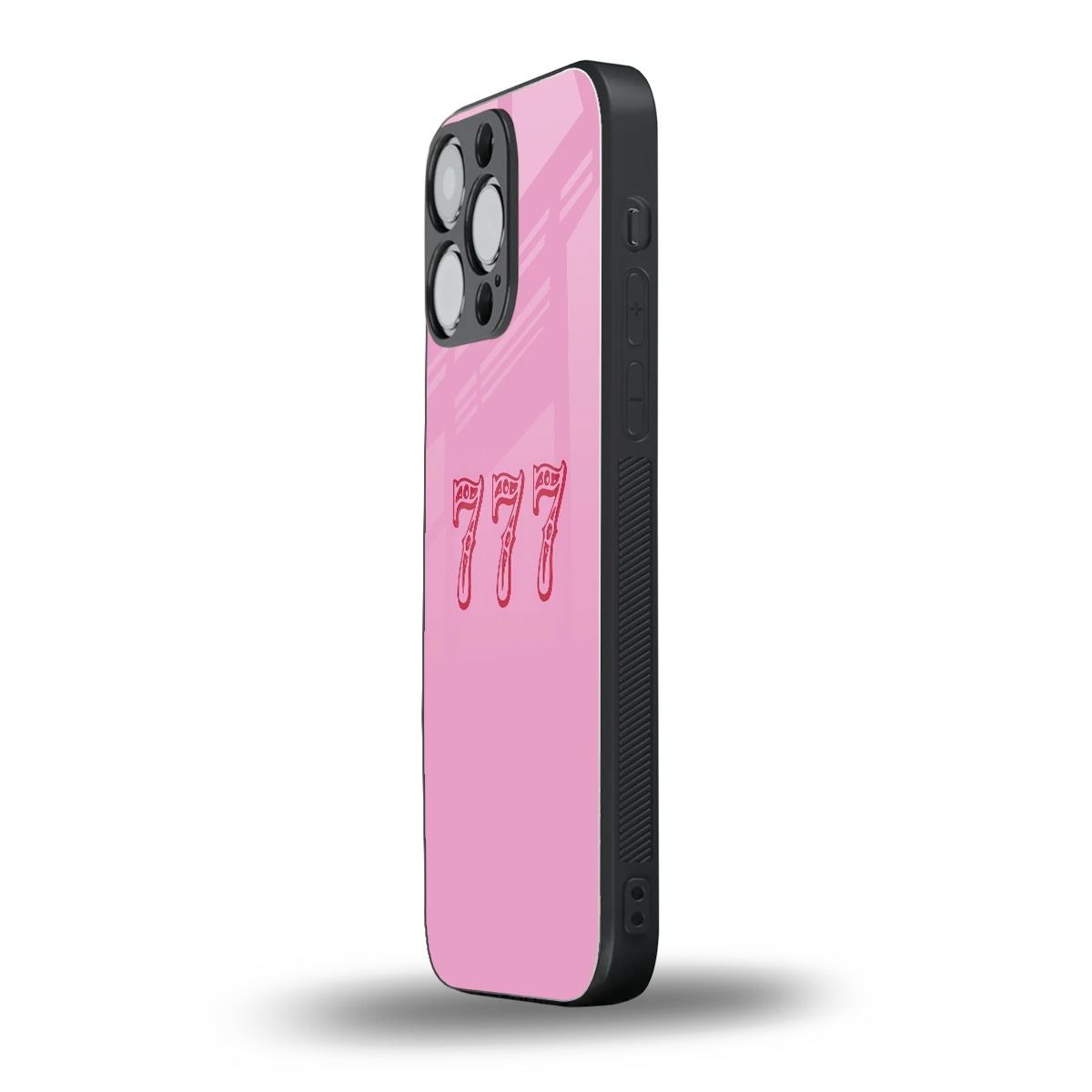 777 iphone 15 pro max mobile cover | shockproof glass phone case