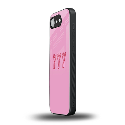 777 iphone 16e mobile cover | shockproof glass phone case