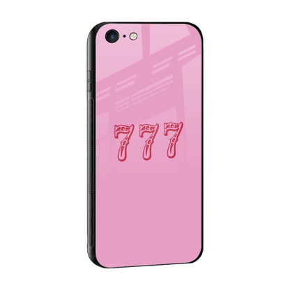 777 sleek iphone 6s cover with tempered glass back and TPU edges