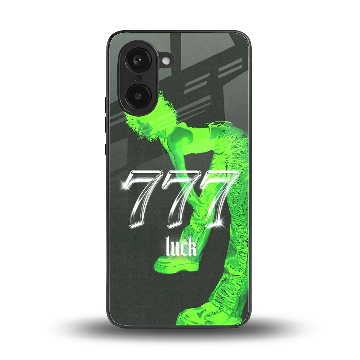 777 Luck back phone cover | glass case for oneplus nord ce5 5g