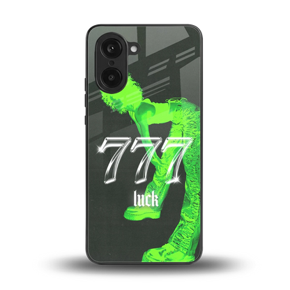 777 Luck back phone cover | glass case for oneplus nord ce5 5g