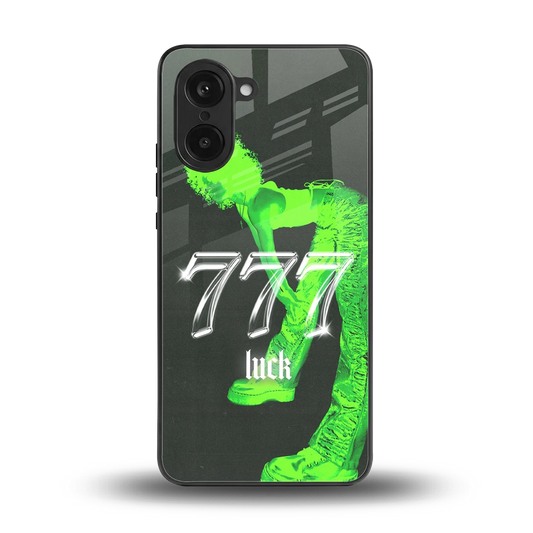 777 Luck back phone cover | glass case for oneplus nord ce5 5g