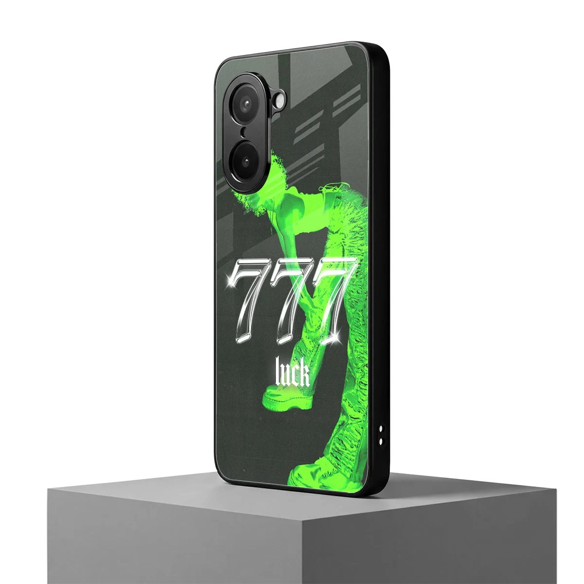 777 Luck oneplus nord ce5 5g mobile cover | shockproof glass phone case