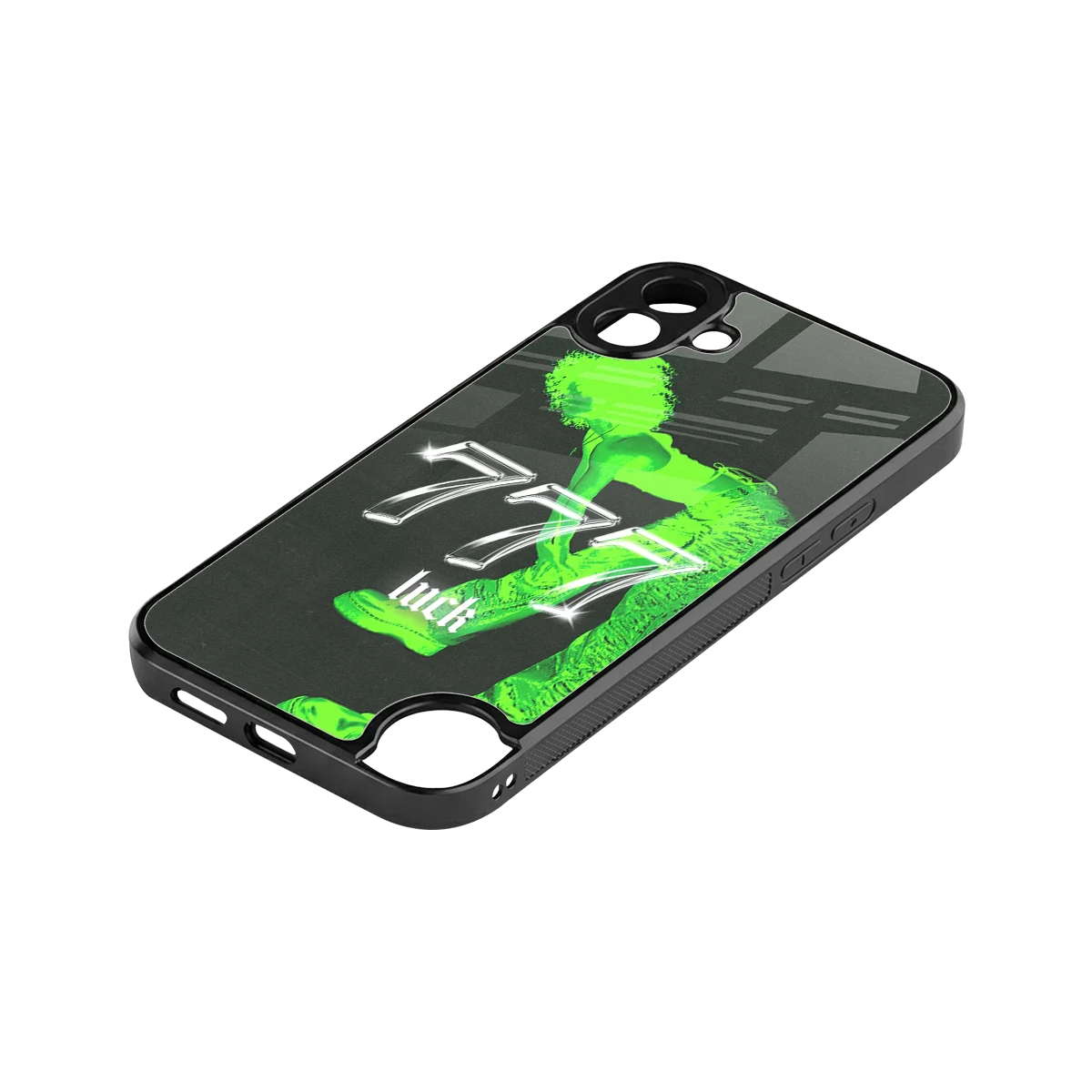 777 Luck stylish phone case for cmf nothing phone 1 | glossy glass and slim fit