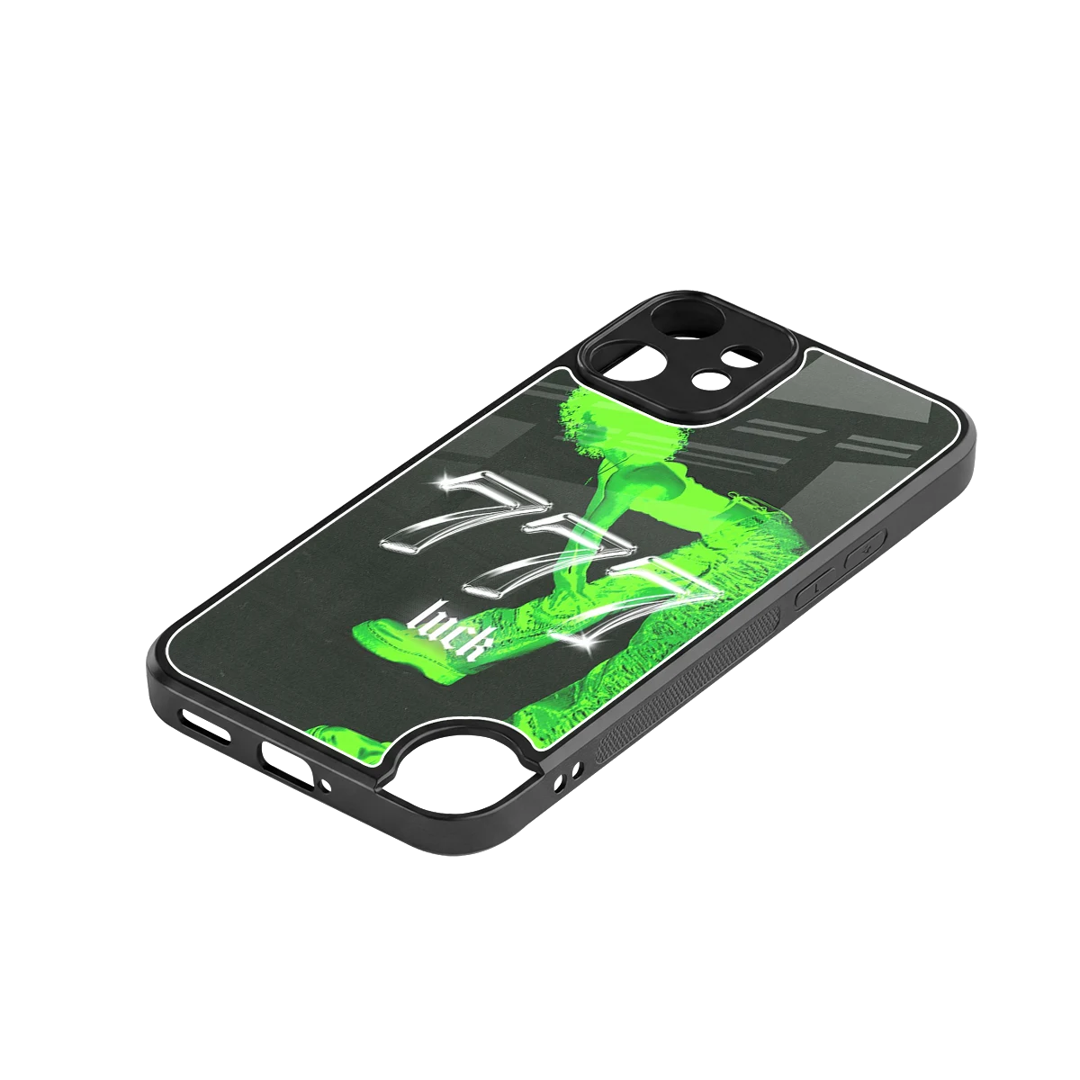 777 Luck stylish phone case for cmf nothing phone 2 pro | glossy glass and slim fit