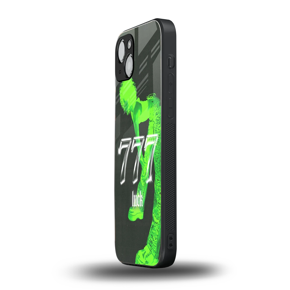 777 Luck iphone 14 mobile cover | shockproof glass phone case