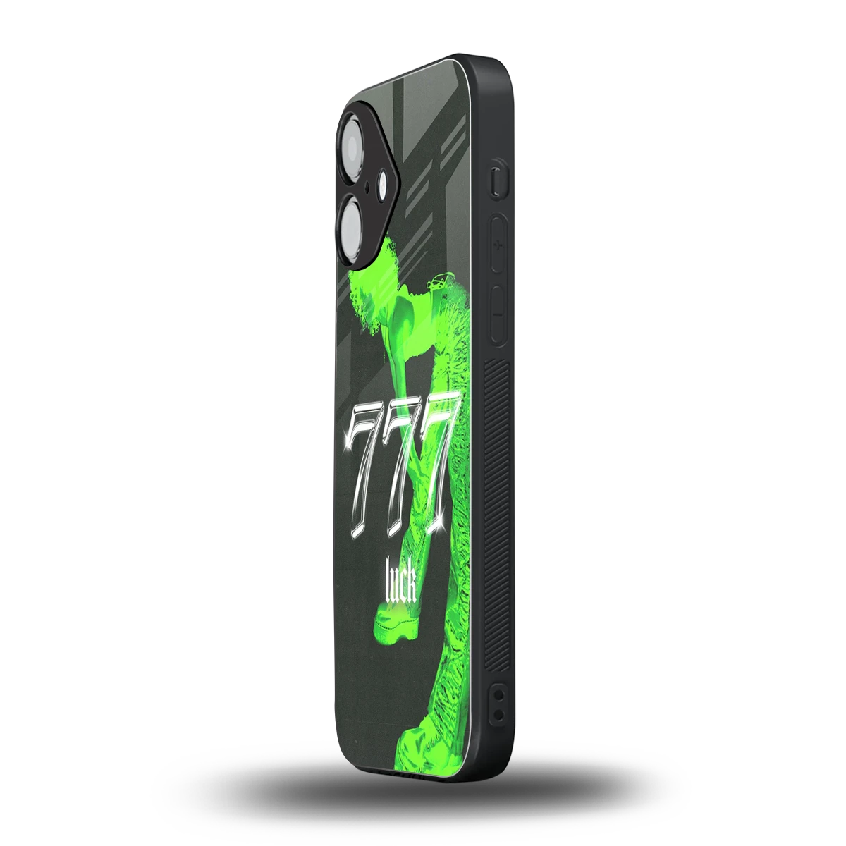 777 Luck iPhone 16 mobile cover | shockproof glass phone case