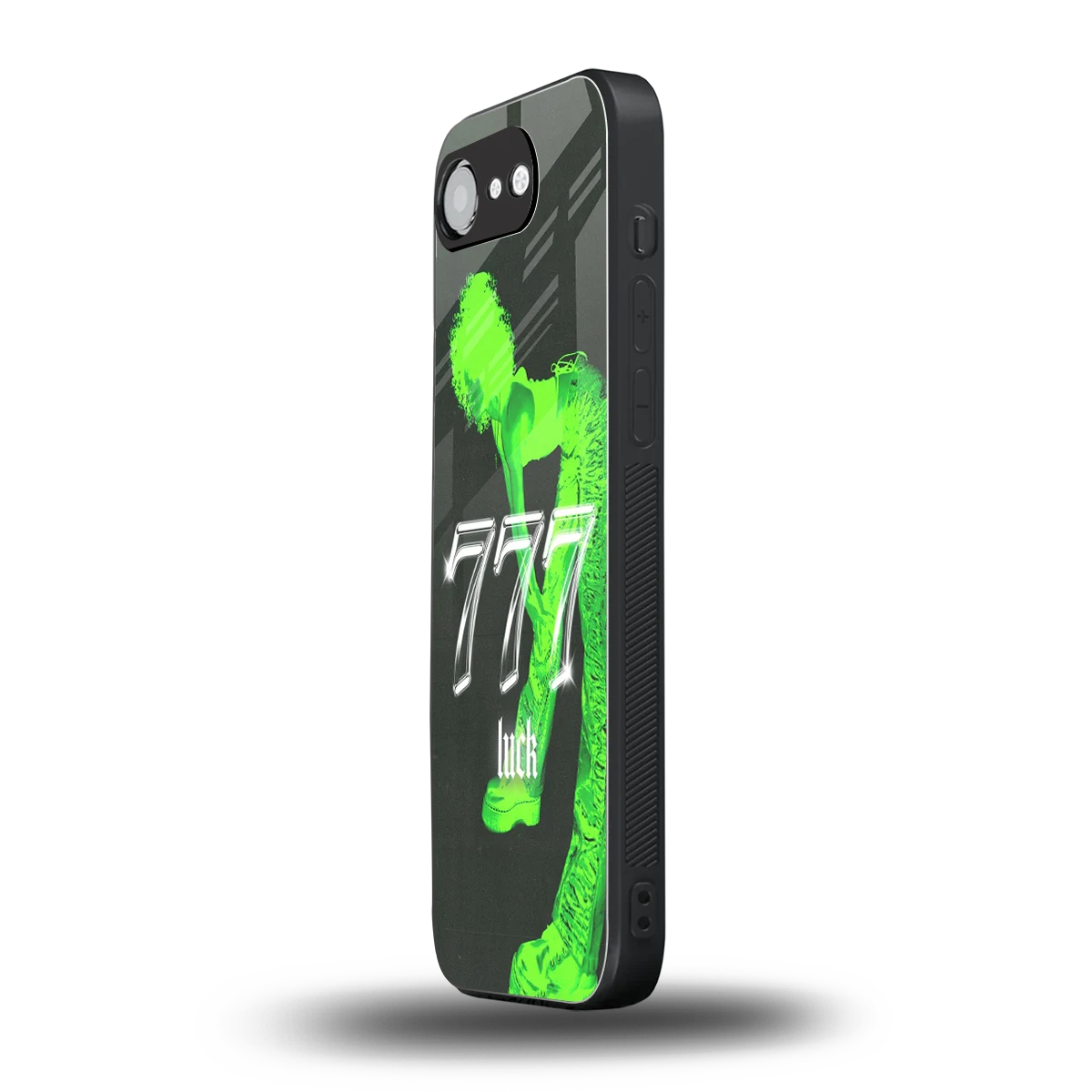 777 Luck iphone 17e mobile cover | shockproof glass phone case