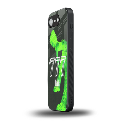 777 Luck iphone 17e mobile cover | shockproof glass phone case