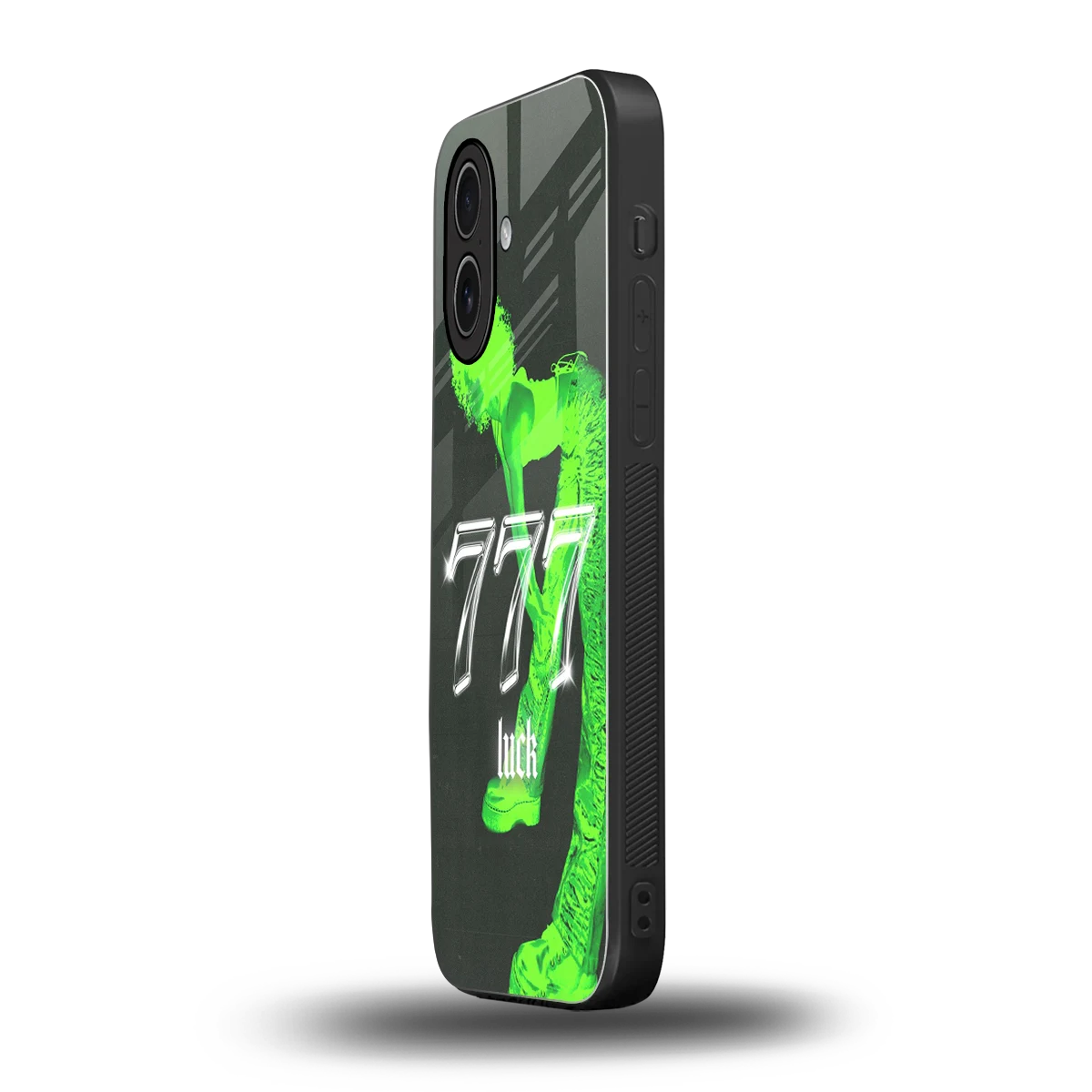 777 Luck iphone 17 mobile cover | shockproof glass phone case