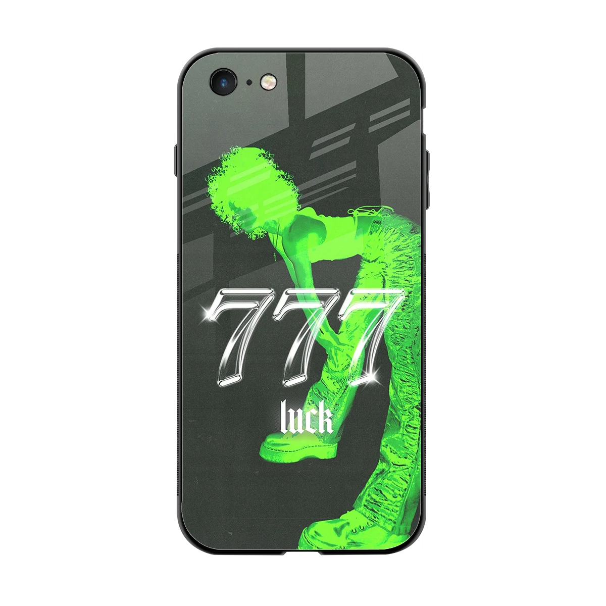 777 Luck back phone cover | glass case for iphone 6s plus